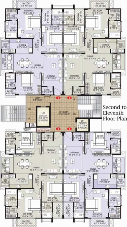 Images for Cluster Plan of Dhanuka Sunshine Kalyan