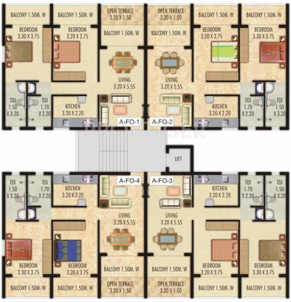 Images for Cluster Plan of Talak Constructions Aleesha Residency Images for Cluster Plan of Talak Constructions Aleesha Residency