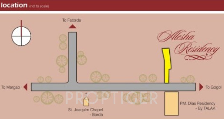Images for Location Plan of Talak Constructions Aleesha Residency