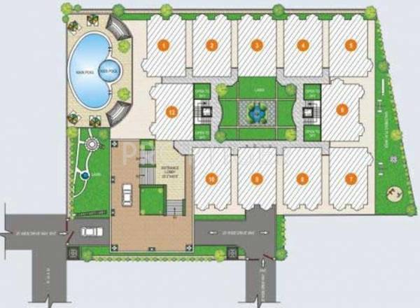  residency Layout Plan