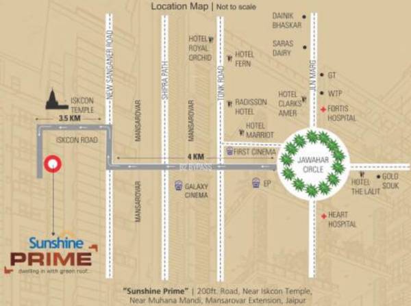 Images for Location Plan of Dhanuka Sunshine Prime