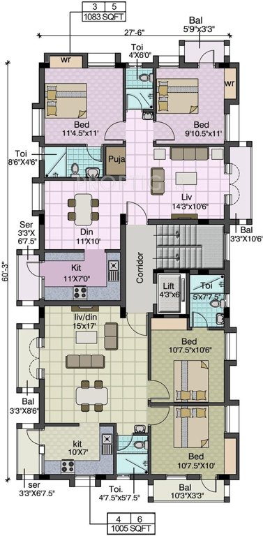 Images for Cluster Plan of Acchyuthan Sri Koormam