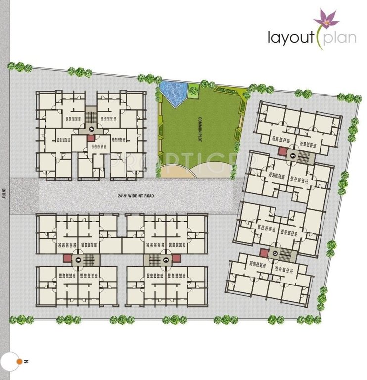  residency Images for Layout Plan of Gopalanand Developers Residency