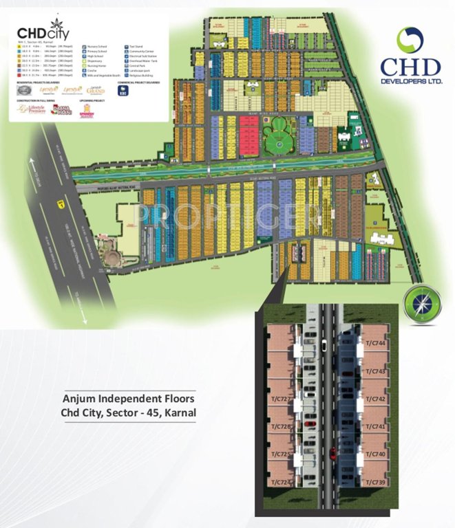 Images for Layout Plan of Jap Developers Pvt Ltd Anjum Independent Floors
