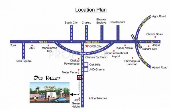 Images for Location Plan of SVT ORB Valley Images for Location Plan of SVT ORB Valley