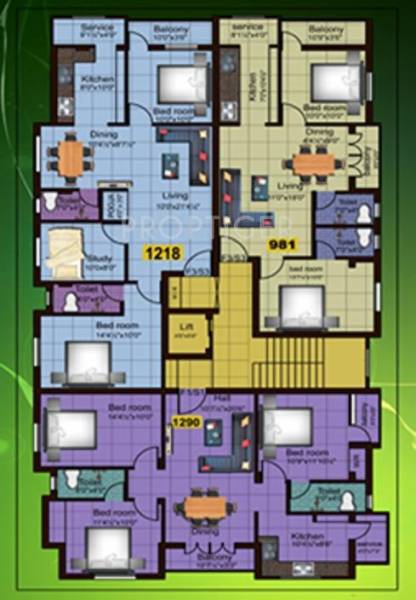 Images for Cluster Plan of AGP Homes Samrudham