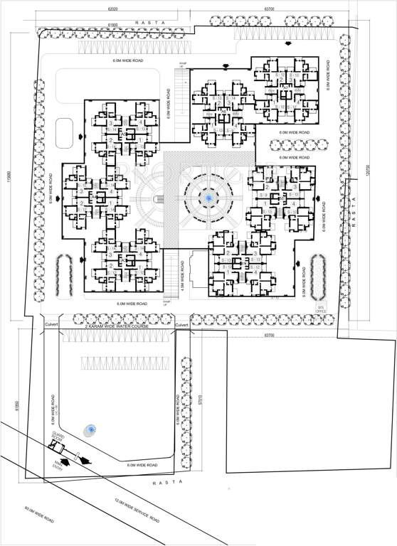  heights Images for Layout Plan of KLJ Heights