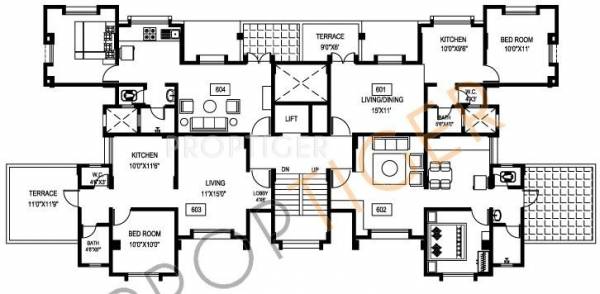 Images for Cluster Plan of Bhandari Ekta Residency