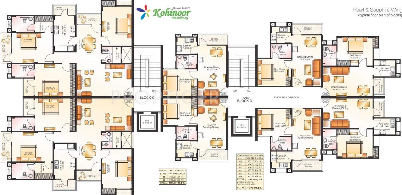  kohinoor residency Images for Cluster Plan of Shree Shakambhari Developers Pvt Ltd Kohinoor Residency