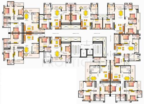  kohinoor-residency Images for Cluster Plan of Shree Shakambhari Developers Pvt Ltd Kohinoor Residency