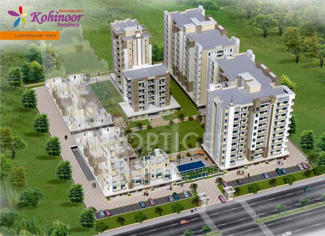  kohinoor residency Images for Elevation of Shree Shakambhari Developers Pvt Ltd Kohinoor Residency
