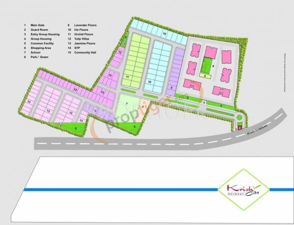 Images for Layout Plan of Krish Tulip Villa