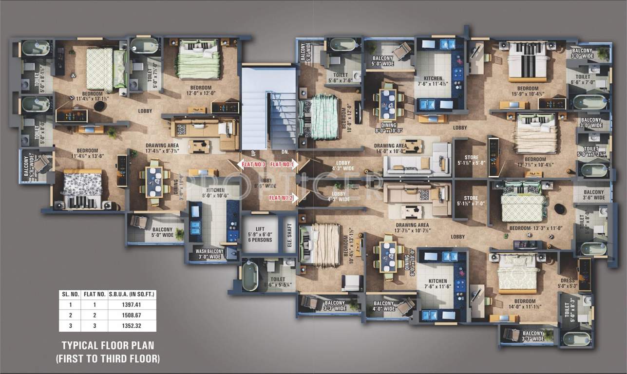Images for Cluster Plan of Dhanuka Sunshine Krishna 3
