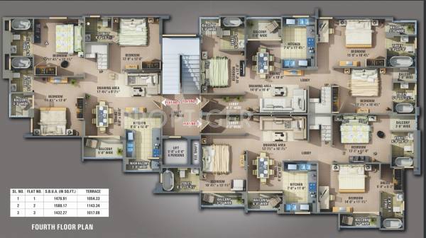 Images for Cluster Plan of Dhanuka Sunshine Krishna 3