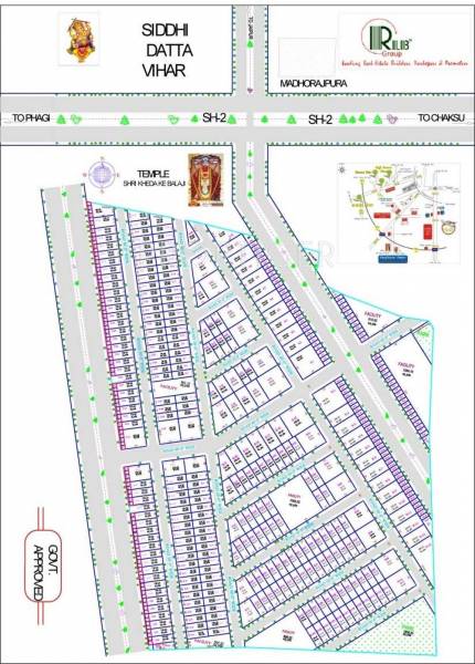 Images for Layout Plan of RLB Siddhi Datta Vihar Images for Layout Plan of RLB Siddhi Datta Vihar