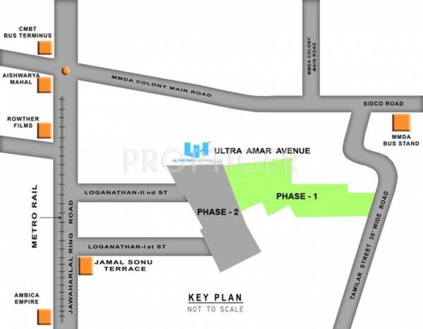 Images for Location Plan of Amaar Foundation Ultra Amar Avenue Phase 1