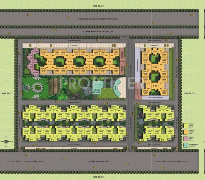 Images for Layout Plan of Skyhigh Prime Residency