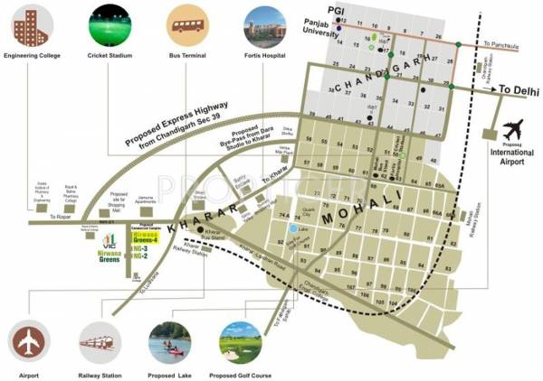 Images for Location Plan of Vision Nirwana Greens