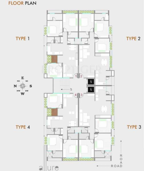 Images for Cluster Plan of Vishwa Sachet Allure