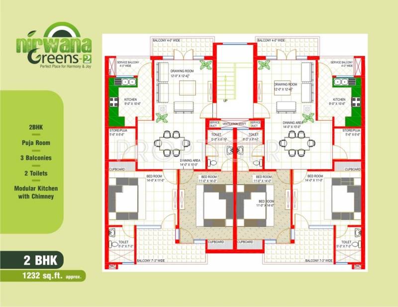 Images for Cluster Plan of Vision Nirwana Greens 2