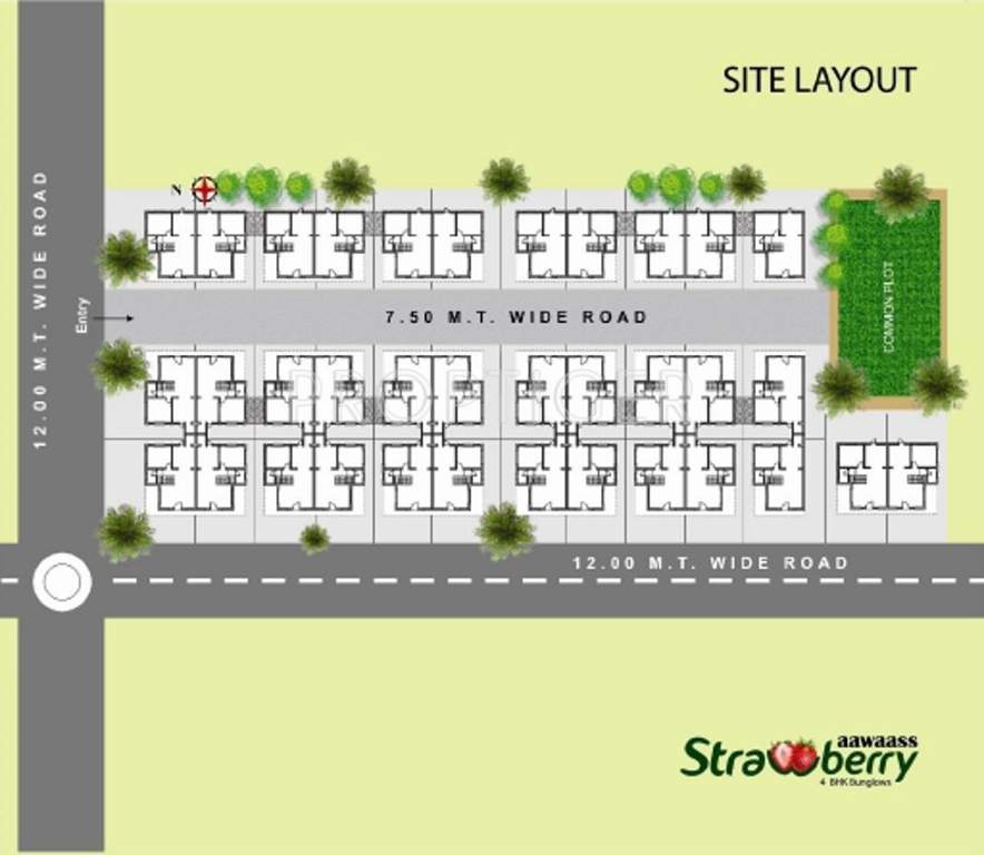  strawberry Images for Layout Plan of Aawaass Buildcon Pvt Ltd Strawberry