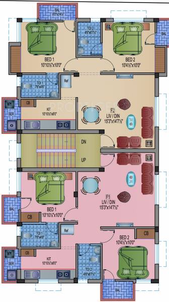 Images for Cluster Plan of Aavaasa Builders Lakshmi
