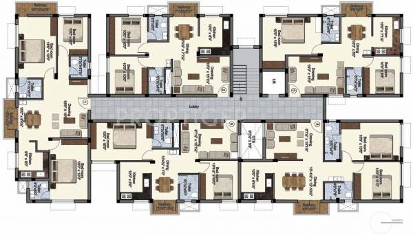 Abhinitha Foundation Sri Krishna Vikas Cluster Plan