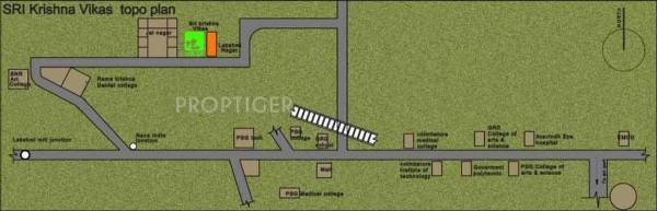 Abhinitha Foundation Sri Krishna Vikas Location Plan