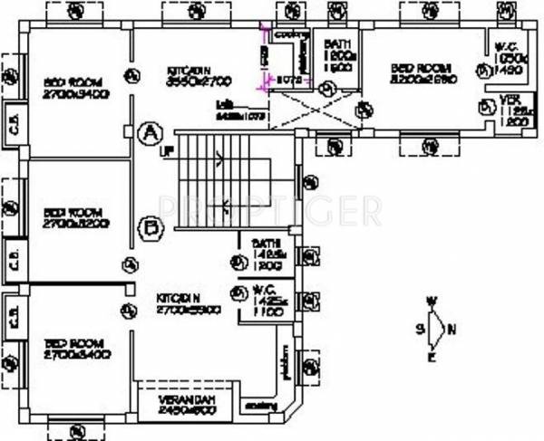 Images for Cluster Plan of Concrete Barnali Greens