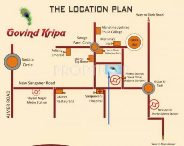 RLB Group Govind Kripa 1 Location Plan