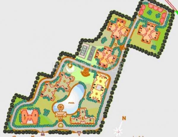 Images for Layout Plan of Flat Owners Association Media Majestic Tower