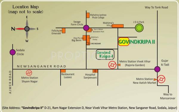 RLB Group Govind Kripa 2 Location Plan