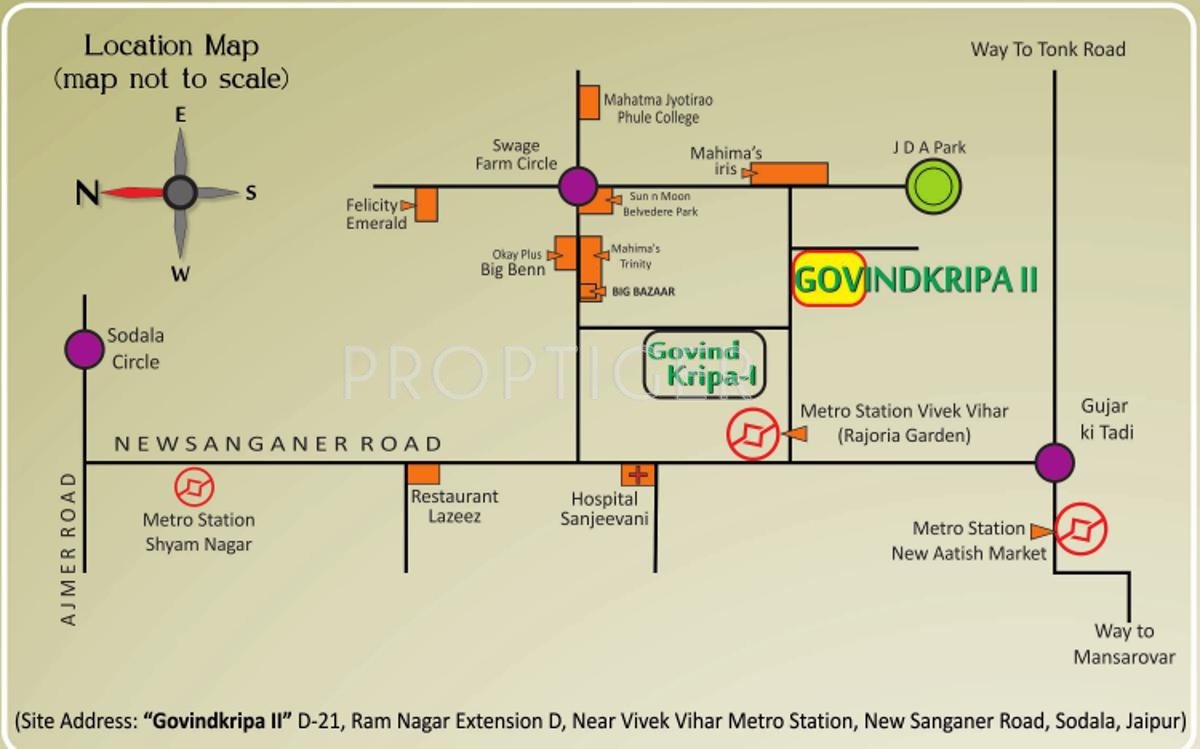 RLB Group Govind Kripa 2 Location Plan