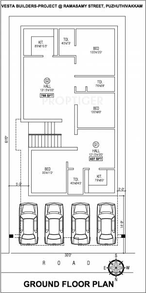 Images for Cluster Plan of Vesta Builders Varnam