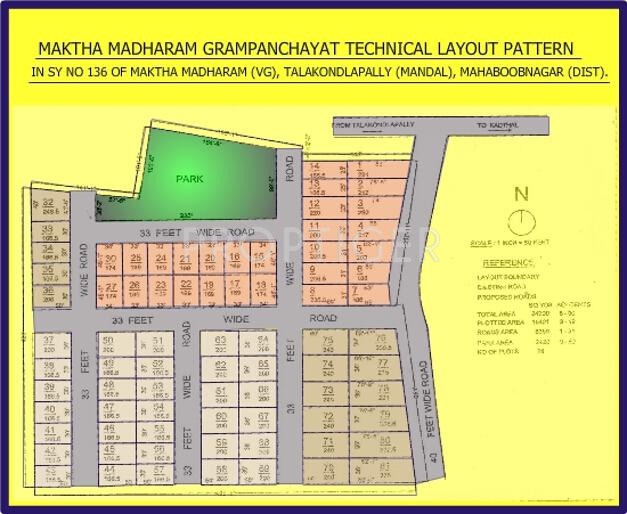 Images for Layout Plan of Shashank County Hills Annexe