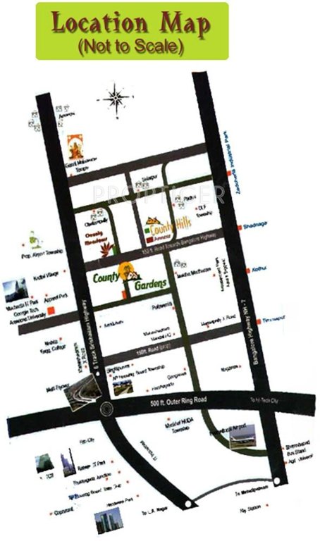 Images for Location Plan of Shashank County Hills Annexe