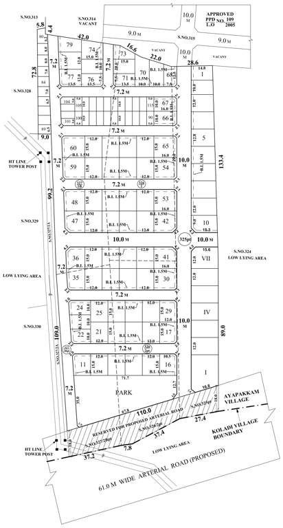 pristine avenue Images for Layout Plan of Artha Pristine Avenue