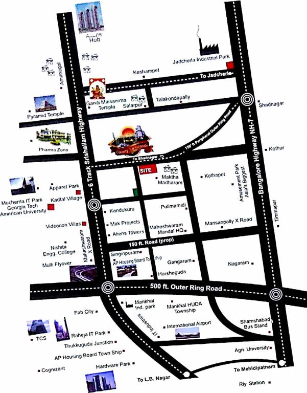 Images for Location Plan of Shashank County Le Grande