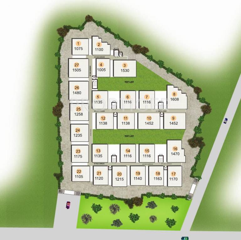 Images for Layout Plan of Technopolis Solitaire Abode