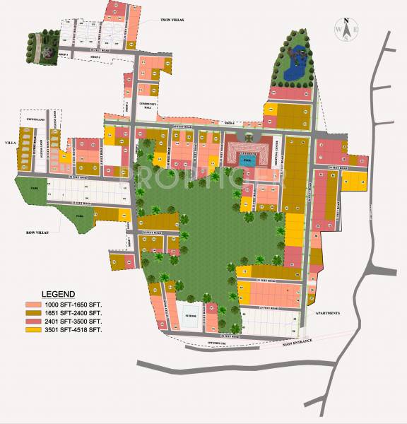 Images for Layout Plan of Shravan Spring County