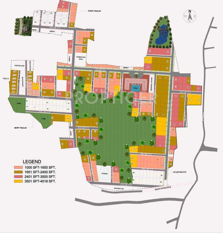Images for Layout Plan of Shravan Spring County