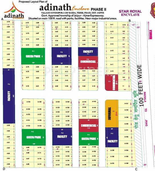 Images for Layout Plan of Bahubali Adinath Enclave Phase II Images for Layout Plan of Bahubali Adinath Enclave Phase II