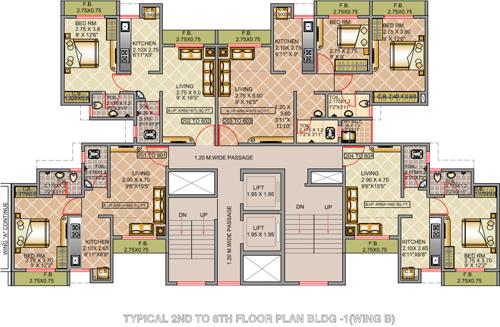 Images for Cluster Plan of Virat Green Avenue