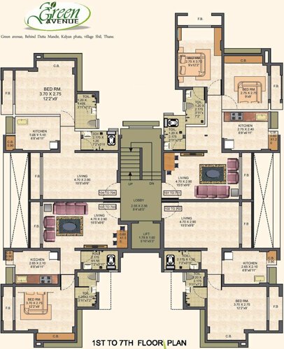 Images for Cluster Plan of Virat Green Avenue