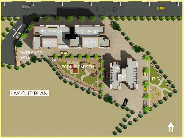 Images for Layout Plan of Virat Green Avenue