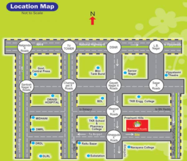 sharanyas-arcade Location Plan