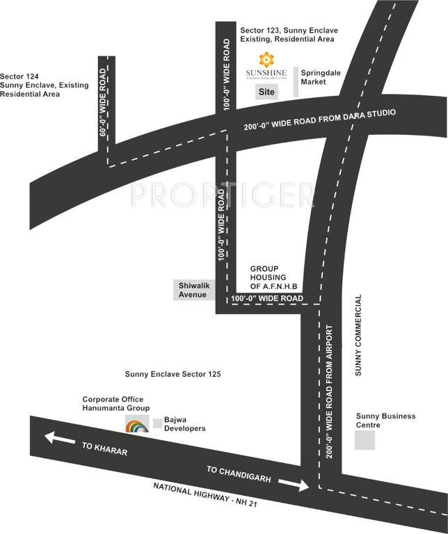 Images for Location Plan of Hanumanta Sunshine