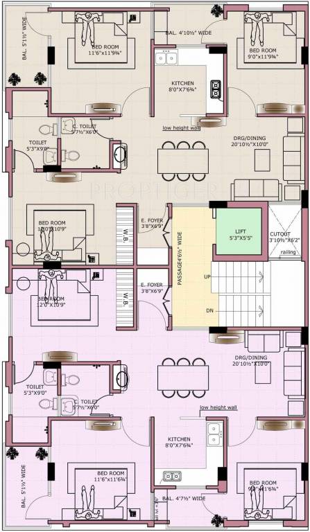 Images for Cluster Plan of Tirupati Eeti Shubh