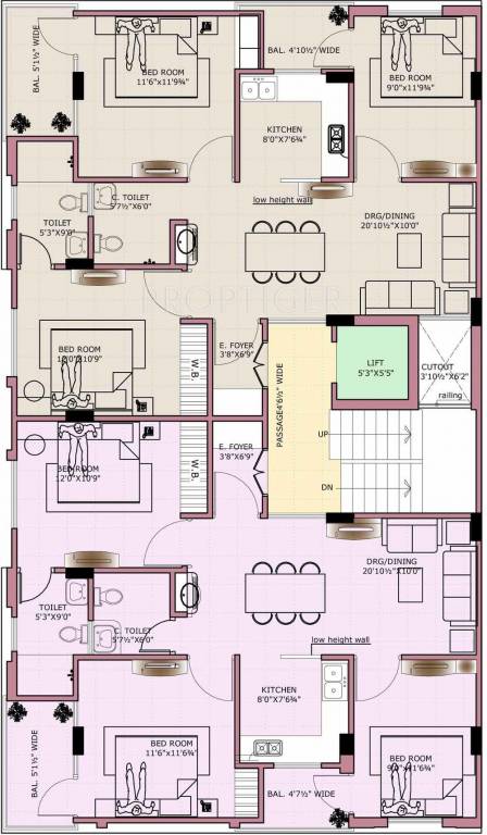 Images for Cluster Plan of Tirupati Eeti Shubh