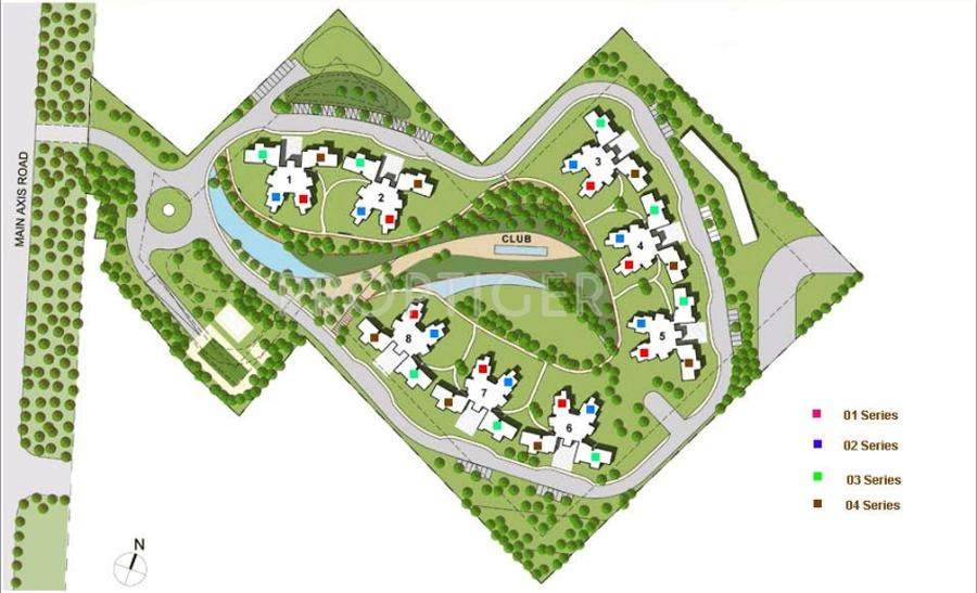 gardens Images for Layout Plan of Unitech Gardens